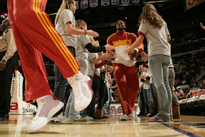 lebron james nba 081203 cle vs nyk 03 Cavaliers on a Roll. LeBron James Breaks out the HWC ZLVI