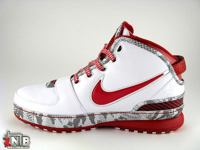 Ohio State Buckeyes Nike Zoom LeBron VI aka Home PE Showcase nike zoom lebron 6 gr white crimson grey 4 53 Ohio State Buckeyes Nike Zoom LeBron VI aka Home PE Showcase