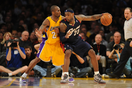 kobe bryant vs lebron james vs michael. 10 Kobe Bryant vs LeBron
