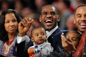 LeBron James Rocking the Akron Six During 2009 NBA All Star Festivities lebron james nba 090214 all star phoenix 19 LeBron James Rocking the Akron Six During 2009 NBA All Star Festivities