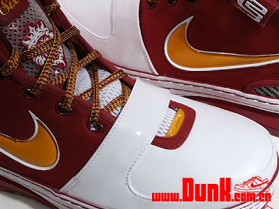 nike zoom lebron 6 pe hardwood classic 4 06 Upcoming HOH Exclusive   Hardwood Classic Red Six