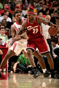 King James and Dwyane Wade Put on a Show To Remember in Miami lebron james nba 090226 cle at hou 12 King James and Dwyane Wade Put on a Show To Remember in Miami