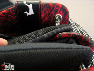 nike zoom lebron 6 gr black white red 17 08 Another LeBron Six Sample   Look And See Black White Red