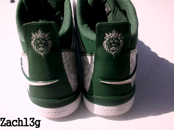 Nike Zoom LeBron Soldier II TB White Green Sales Sample