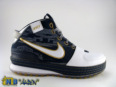 Akron Nike Zoom LeBron VI Personalized for AU Zips Showcase nike zoom lebron 6 pe akron 7 02 Akron Nike Zoom LeBron VI Personalized for AU Zips Showcase