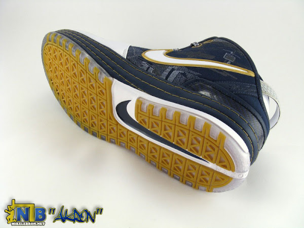 Akron Nike Zoom LeBron VI Personalized for AU Zips Showcase