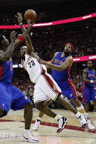 lebron james nba 090421 cle vs det 12 game 2 Cleveland Beats Detroit and Takes a Commanding 2 0 Series Lead