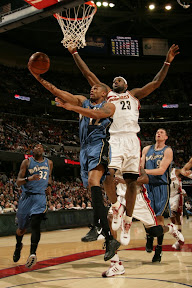 lebron james nba 090408 cle vs was 02 39 1 For Cavs as They Overpower Boston. Bron Rocks the Miami aka Easter Six.
