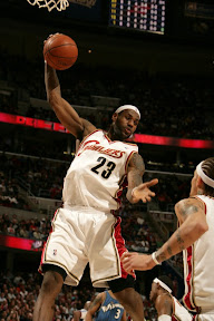 lebron james nba 090408 cle vs was 06 39 1 For Cavs as They Overpower Boston. Bron Rocks the Miami aka Easter Six.