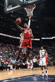 lebron james nba 090509 cle vs atl 10 game 3 LeBron Puts on Another MVP Show. Mo Gets Recruited as Soldier.