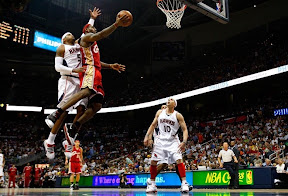 lebron james nba 090509 cle vs atl 27 game 3 LeBron Puts on Another MVP Show. Mo Gets Recruited as Soldier.