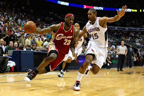 lebron james nba 090509 cle vs atl 47 game 3 LeBron Puts on Another MVP Show. Mo Gets Recruited as Soldier.