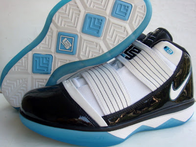 Answering the Call LeBrons ZSIII Aqua with Patent Leather nike zoom soldier 3 gr white black aqua 4 01 Answering the Call LeBrons ZSIII Aqua with Patent Leather