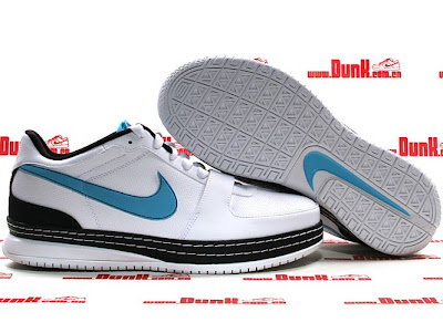 Nike Zoom LeBron VI Low :: White/Black Baltic Blue nike zoom lebron 6 low gr white aqua 2 02 Nike Zoom LeBron VI Low :: White/Black Baltic Blue