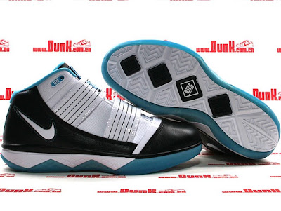 nike zoom soldier 3 gr white black aqua 6 02 Alternate Aqua Nike Zoom LeBron Soldier III Released in Asia