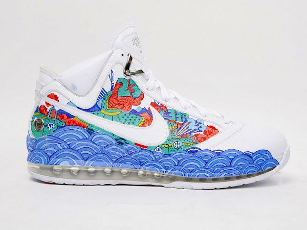 Nike Air Max LeBron VII Artist Series Shenyang by Ray Lei