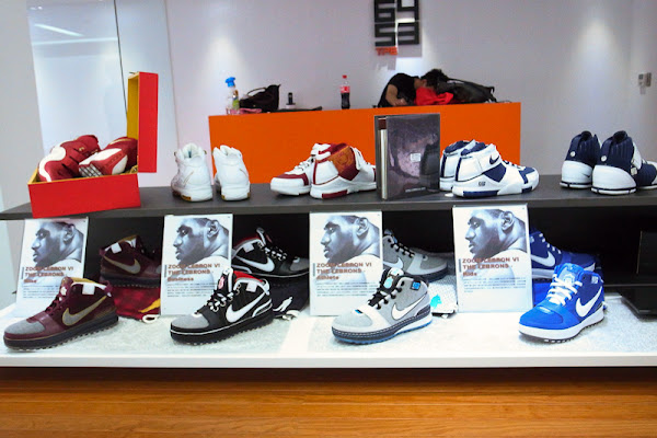 Nike TPE6453 LeBron James Shoes Collection Exhibition Recap