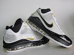 zlvii fake colorway white black gold 2 04 Fake LeBron VII