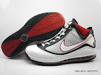 zlvii fake colorway white black red 2 02 Fake LeBron VII