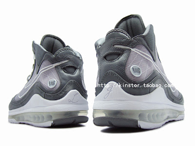 nike air max lebron 7 gr cool grey white 1 06 Nike Air Max LeBron VII (7) 375664 002 Cool Grey / White
