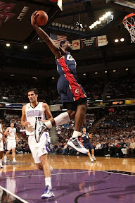 lebron james nba 091223 cle at sac 08 LBJ Records a Triple Double in OT Win in Sac Town. Cavs End Suns Home Game Winning Streak