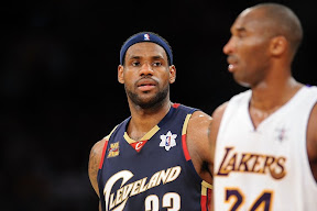 lebron james nba 091225 cle at lal 05 LeBron, Cavs Shine in Rout of Kobe, Lakers. LBJ Debuts the Xmas VII.