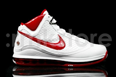 lebron 7 white red