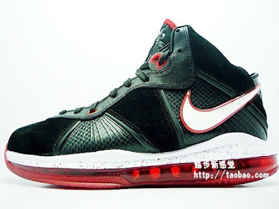 Nike Air Max LeBron VIII (8) – Black/White/Red – Detailed Photos | NIKE  LEBRON - LeBron James Shoes