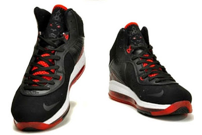 nike air max lebron 8 gr black white red 2 02 Nike Air Max LeBron VIII Black/White/Red Official Release Date