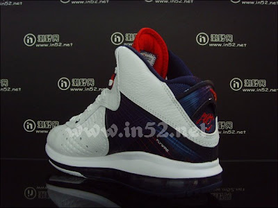 nike air max lebron 8 gr white navy red 1 05 Nike LeBron VIII 417098 100 White/Navy/Red Coming on 11/24