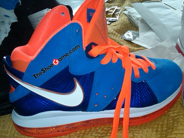 Nike LeBron 8 New York x 2 Charcoal White amp Blue and More