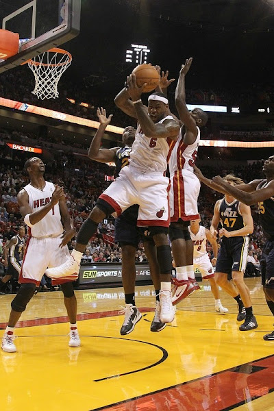 LeBron Scores 29th Career TripleDouble in a Loss Heat Fall to 53