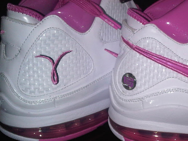 Nike Air Max LeBron VII PE Breast Cancer Awareness White