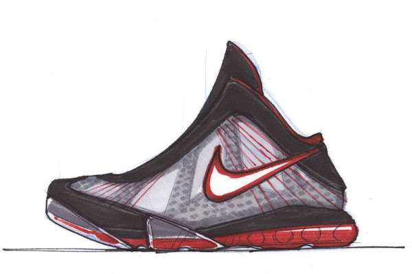 Nike Air Max LeBron 8 V2 WhiteBlackRed Official Unveiling