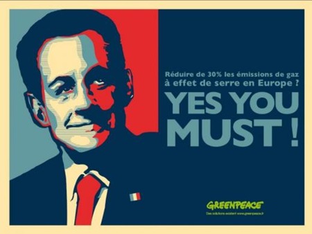 pub sarkozy greenpeace