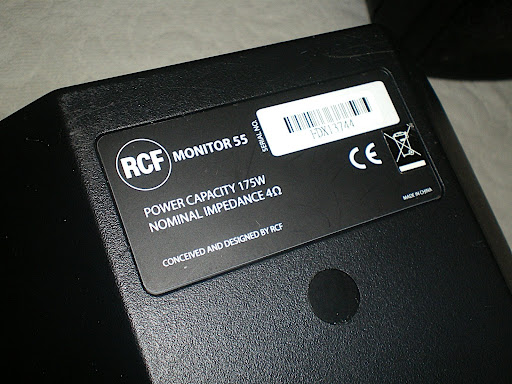 rcf monitor 55