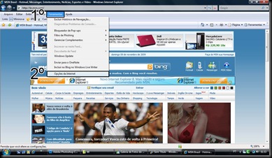 Como Trocar a Pagina Inicial do Internet Explorer