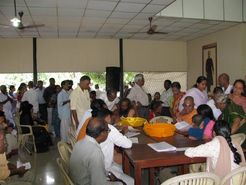 Ayurveda Camp at Ramakrishna Math, Vytila, Kochi, Kerala