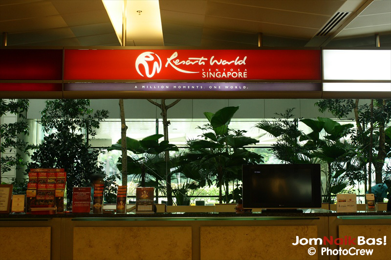 RWS information counter at Arrival Hall, Terminal 2.