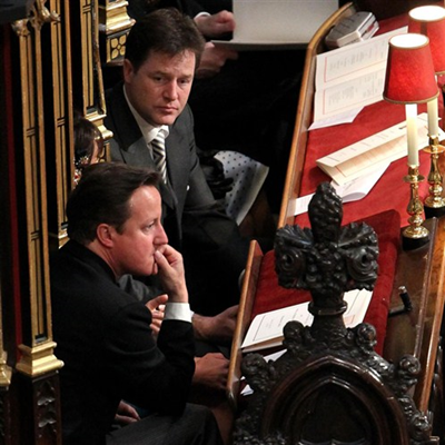 David Cameron & Nick Clegg
