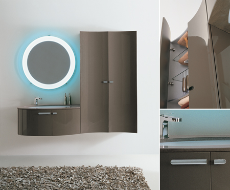 Colorful Bathroom Furniture, Luna Designer, Bathroom Furniture, Furniture Design