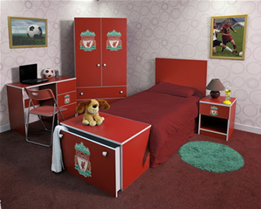 Liverpool FC Bedroom Interior Design and Furniture Liverpool FC Bedroom Interior Design and Furniture