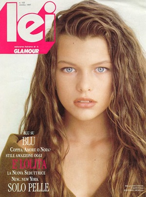 milla jovovich first ad
