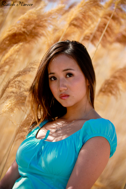 Fashion Photography - Model Nai Sok Utah Fashion Photography at Antelope Island Utah