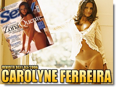 W04 Carolyne Ferreira   Revista Sexy 03 2006