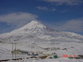 Winter View Mount Damavand 