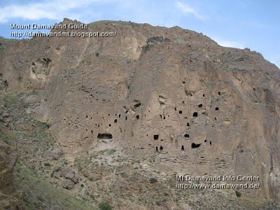 Poul e Moon Caves Mt Damavand