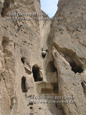 Poul e Moon Caves Mt Damavand