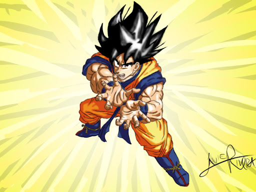 goku dibujos faciles