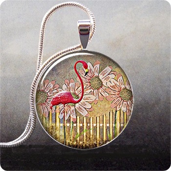flamingo garden